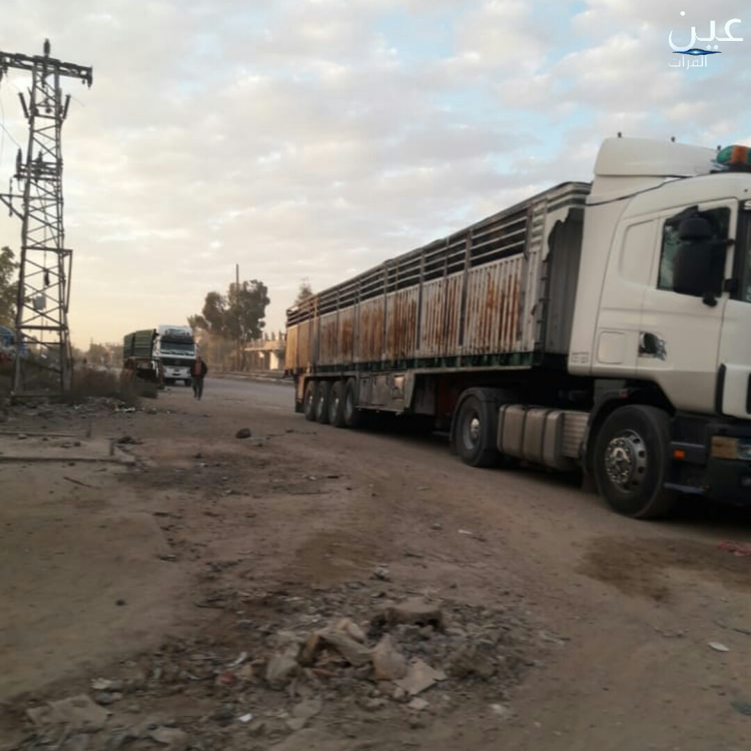 بالفيديو|| الحرس الثوري الإيراني يستنفر بشراسة لحماية شحنات أسلحة قادمة من دمشق والعراق